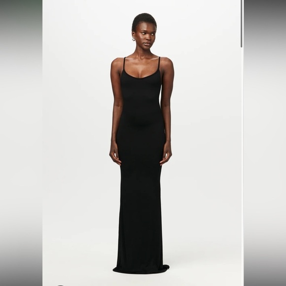 NEW Naked Wardrobe Black Snatching NW SLIP MAXI DRESS - Picture 2 of 7
